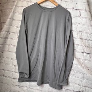 Thermajane Women’s Thermal Baselayer Undershirt Long Sleeve Grey Size XXL